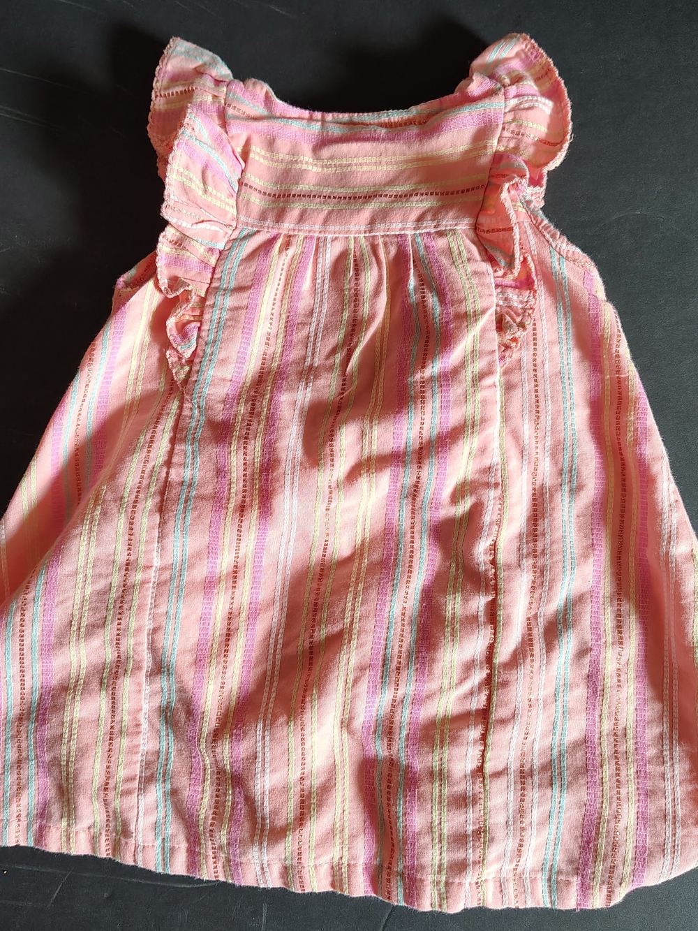 Baby Girl 6-9M Summer Dress Lot, Tahari, Carter’s, H&M, 4 Dresses - Picture 8 of 14